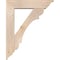 Ekena Millwork Olympic Traditional Smooth Bracket w/ Offset Brace, Douglas Fir, 7 1/2"W x 32"D x 40"H BKT0806X32X40OLY01SDF - alternate 2